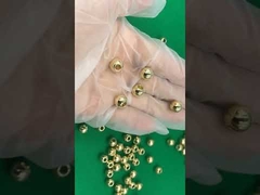 bille d'acier avec trous traversants